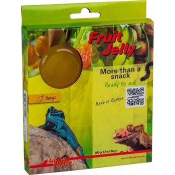 Teraristika Lucky Reptile Fruit Jelly Meruňka 4x 15 g