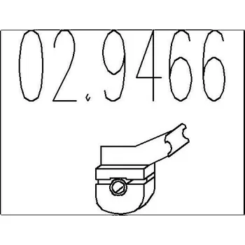 Výfukový systém Zarazka, tlumic vyfuku MTS 02.9466