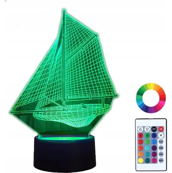 Lampička Plexido vícebarevná Noční lampa