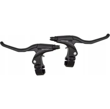 Brzda na kolo Brzdové páky V-Brake hliníkové černé