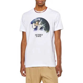 TRIČKO DIESEL T-DIEGOR-L4 T-SHIRT BRIGHT WHITE