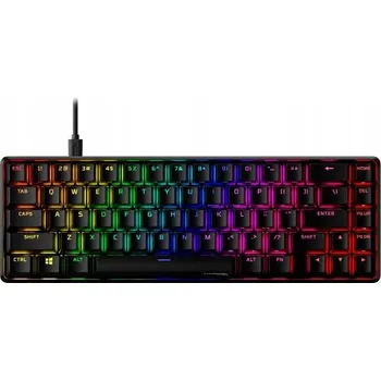 Klávesnice Mechanická klávesnice HyperX Alloy Origins 65 Red Switch Černá