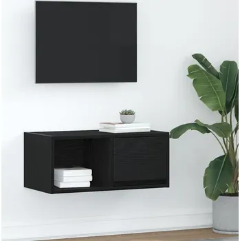 Obývací pokoj vidaXL TV skříňka 60x31x25,5 cm kompozitní dřevo [861436] Barva: Černý dub