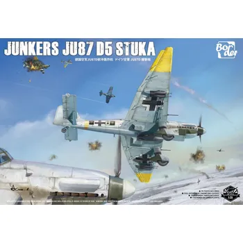 Plastikový model Border Model 1/35 Junkers Ju 87 D5 Stuka