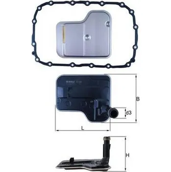 Hydraulický filtr Hydraulický filtr, automatická převodovka KNECHT HX 240D
