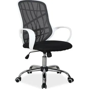 Casarredo Kancelářské křeslo DEMI černá/bílá