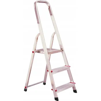 Žebřík Žebřík Krause z hliníku 1 x 3 do 150 kg 00712