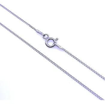 Řetízek JKB Jewel Stříbrný řetízek CURB Pancr 1,1 mm / 45 cm