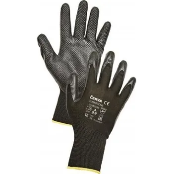 Pracovní rukavice ČERVA Rukavice TURNSTONE máčené v nitrilu - AKCE! 0108012699100 10