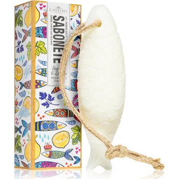 Kosmetika Castelbel Sardine Sea Salt & Lemon tuhé mýdlo 80 g