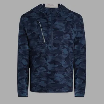 G/FORE bunda Crinkle Hooded Camo - tmavě modrá: Pánské S