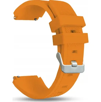 Řemínek na hodinky Řemínek JG Smart pro Xiaomi 22mm oranžový