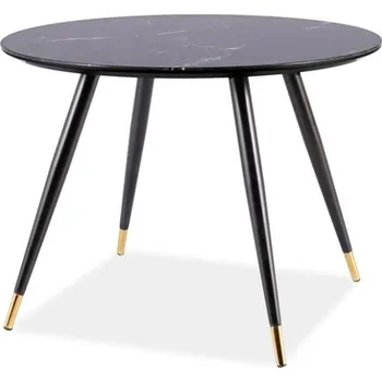 Jídelní stůl Casarredo Jídelní stůl CYRYL II 100 černá/zlatá