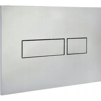 Splachovací tlačítko Splachovací tlačítko pro WC Sanit Duplo Nova stříbrné