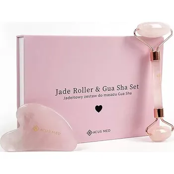 GUA SHA sada váleček a srdce