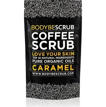 Tělový peeling Kávový peeling BODYBE COFFEE SCRUB karamelový, 100g