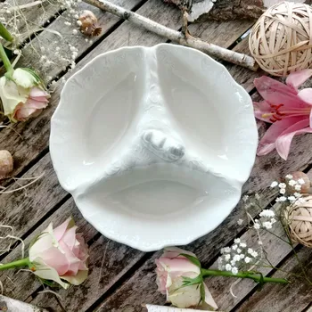 BERNADOTTE IVORY miska kabaret malý, slonová kost, Thun 1794 (Porcelánová miska 2. jakost)