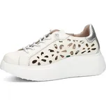 Wonders dámské kožené tenisky - bílé