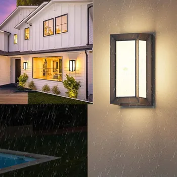 Nástěnné svítidlo Nástěnné svítidlo BNG114 černé, integrovaný LED zdroj 18 W