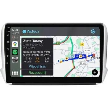 Autorádio Autorádio Dealnet PEUGEOT 2008 s navigací, CarPlay, Android Auto a mapami