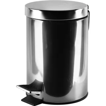 Odpadkový koš Odpadkový koš ZAC 3L stříbrný