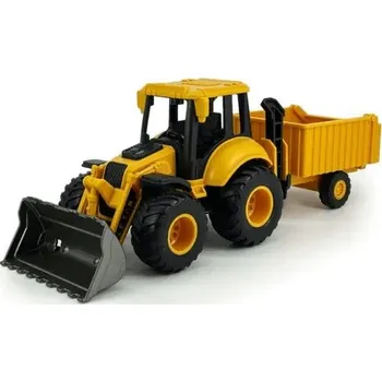 autíčko Pracovní autíčka - traktor s vlečkou