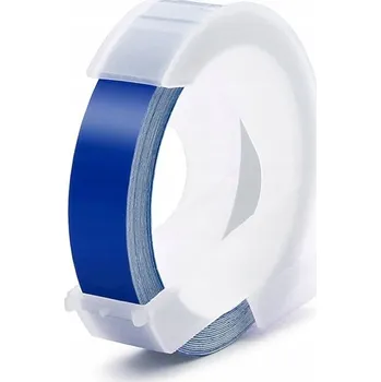 Pásek do tiskárny 3D páska do embosovacího štítkovače MOTEX E-404, 12 mm, modrá