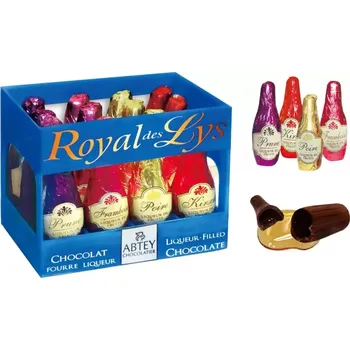 Čokoláda Abtey Likérové lahvičky Case blue 108g (Abtey Likérové lahvičky Case blue 108g)