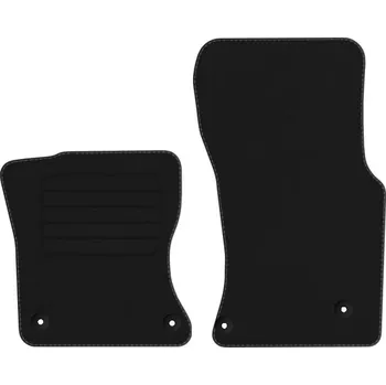 autokoberec Velurové autokoberce s upevněním v sadě Edecor