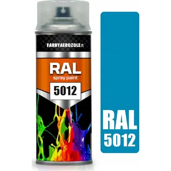 Barva ve spreji AKRYLOVÝ LAK VE SPREJI RAL 5012 MODRÝ POLOMAT