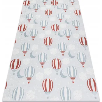 Koberec KOBEREC PRO DĚTI, PRATELNÝ, 160x220 cm - BALÓNKY #I008