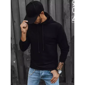 Pánská mikina Černá pánská basic mikina BX5473 Velikost: XL
