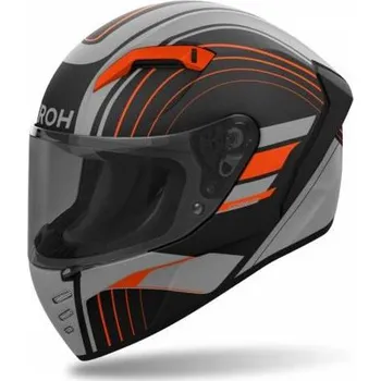 Helma na motorku Přilba CONNOR Achieve, AIROH (matná oranžová) 2025 S