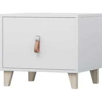 Noční stolek Noční stolek 22 FIGO, bílý, 54 x 47 x 45 cm