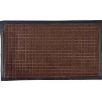Rohožka Obdélníková rohožka SIRA 45x75 cm hnědá
