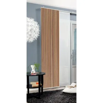 Home Wohnideen japonská stěna 84469 PANILO&nbsp;4007 hneda&nbsp;245x60 cm (v x s)