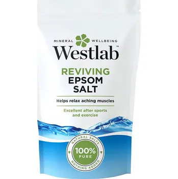 Koupelová sůl Westlab Revitalizační Epsomská sůl 1 kg sůl do koupele