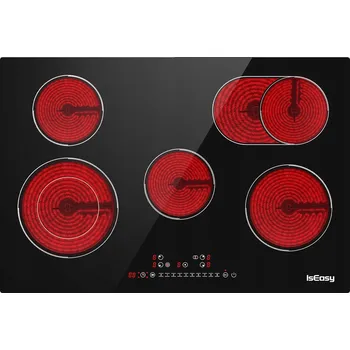 Varná deska Sklokeramická varná deska IsEasy 5 zónová 8600 W
