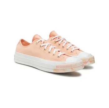 Pánské tenisky Plátěnky Converse Chuck 70 Marbled A03531C Oranžová 37