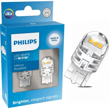 Autožárovka Žárovky Philips Ultinon Pro6000 SI P21W 2 ks