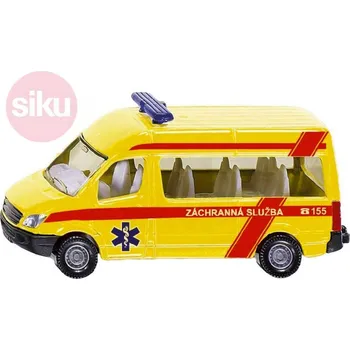 autíčko SIKU Auto Mercedes-Benz Sprinter Záchranná Služba ČR ambulance model 1083