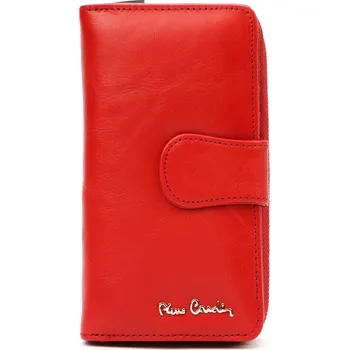 Dámská kožená peněženka Pierre Cardin 06 ITALY 116 červená