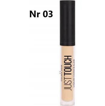 Korektor Rozjasňující korektor s aplikátorem Golden Rose Just Touch 03 3,5 ml 4,2 g