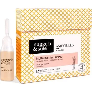 Nestandardní parfém Multivitamínové energetické ampulky pre zdravé vlasy - mesačná kúra Nuggela & Sulé 4x10ml pre všetky typy vlasov