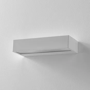 Lampička Decor Walther Box LED nástěnné světlo bílá 25 cm bílá matná LED celkem 16 W - Doprava zdarma