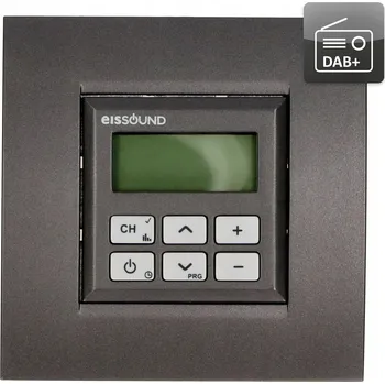 Radiopřijímač Síťové rádio DAB+, FM Eis Sound do zdi (nástěnné)