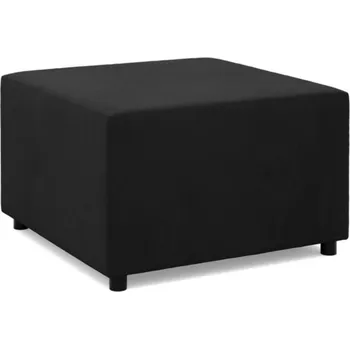 Taburet Podnožka NEO 70x70 výběr z barev MIKROFAZA 015 černá