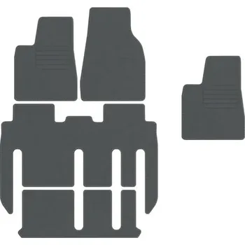 autokoberec Kobercové rohožky Edecor velurové 5 ks