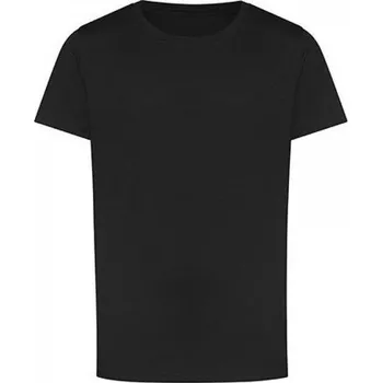 Chlapecké tílko Just Ts Lehké dětské tričko JT 100 s certifikací Vegan Barva: Černá, Velikost: XS JT100K