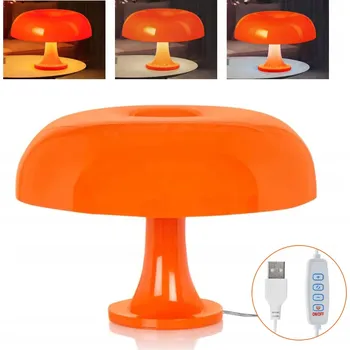 Lampička LED Stolní lampa USB Houbička se 3 teplotami světla